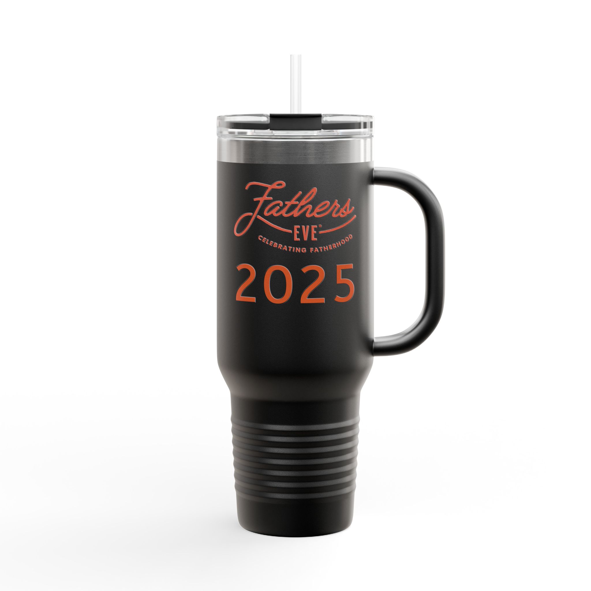 Personalized Father’s Eve Insulated Travel Mug – 40oz, Celebrating Fatherhood 2025